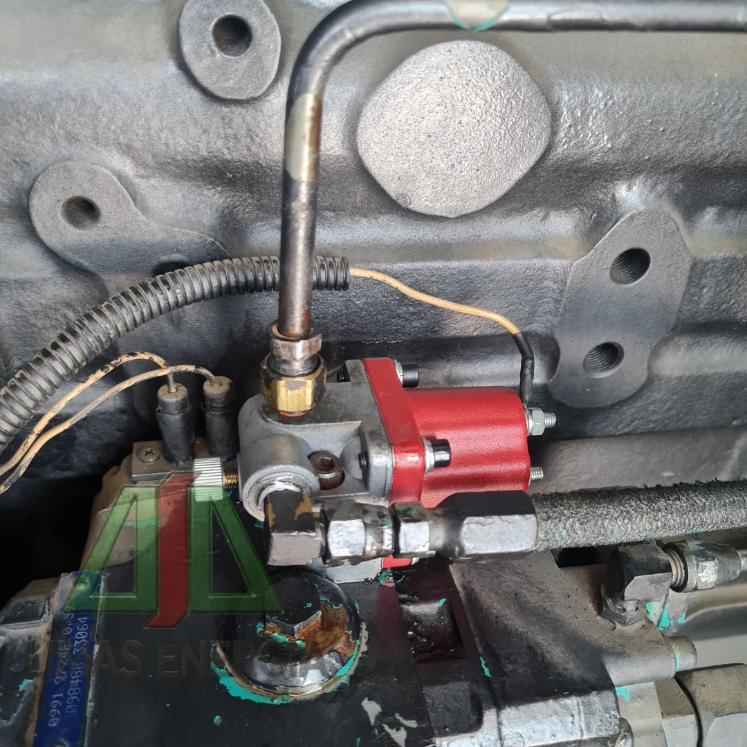 Troca de solenoide de parada